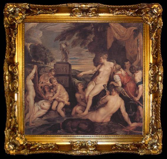 framed  Peter Paul Rubens Diana and Callisto (mk01), ta009-2